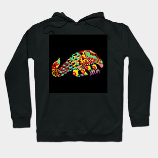 rainbow pangolin ecopop Hoodie